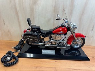 Vintage Harley Davidson Heritage Soft tail Telephone in Excellent Condition!