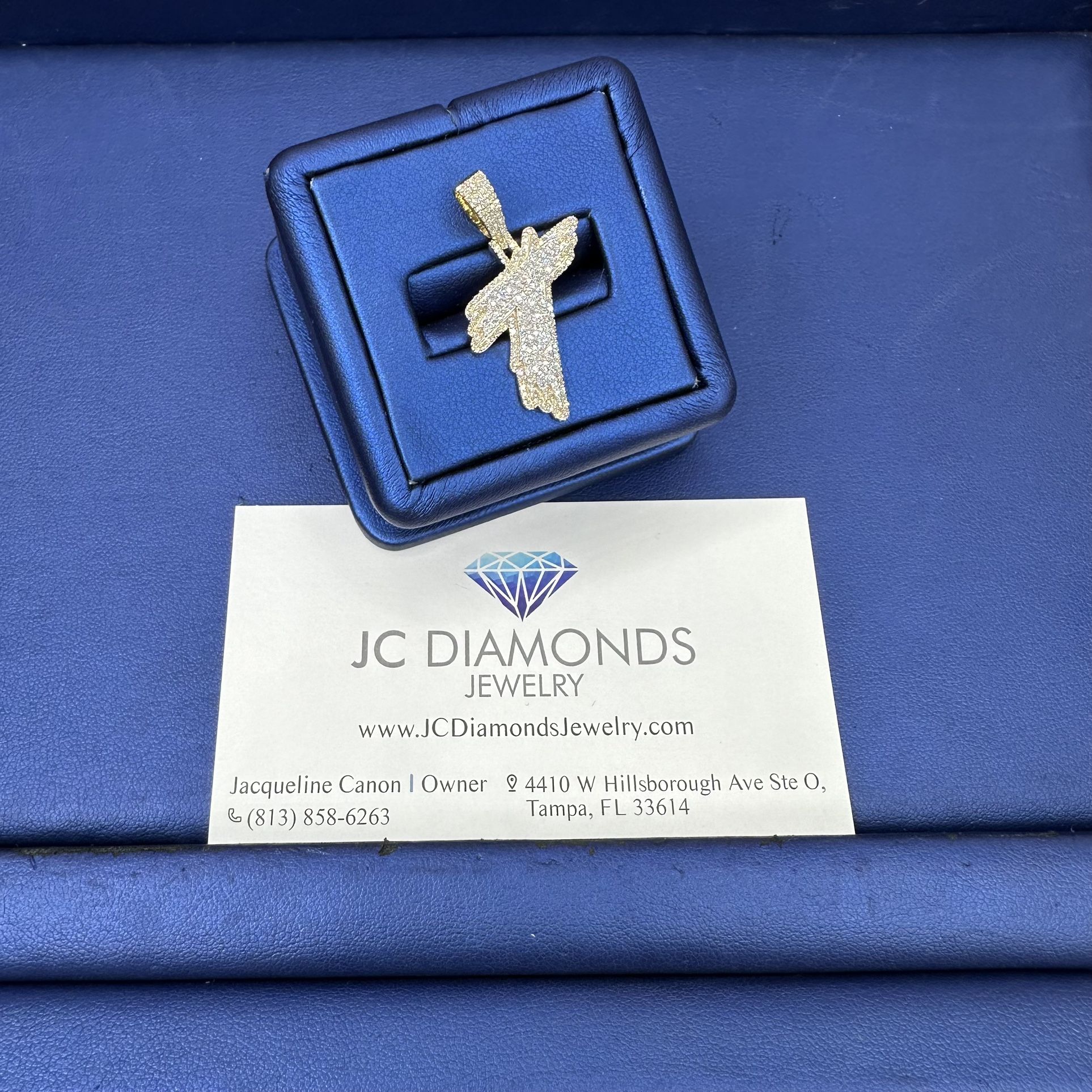 Pendant Letter T 1ok Diamonds Real 
