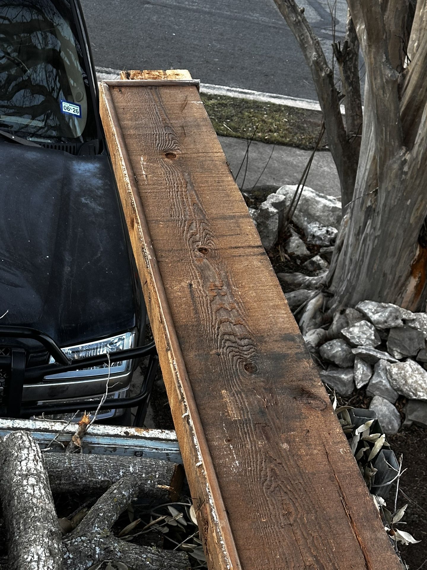 Solid Cedar Beam – 16′ × 11¾ × 4