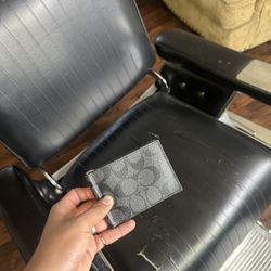 coach card holder wallet