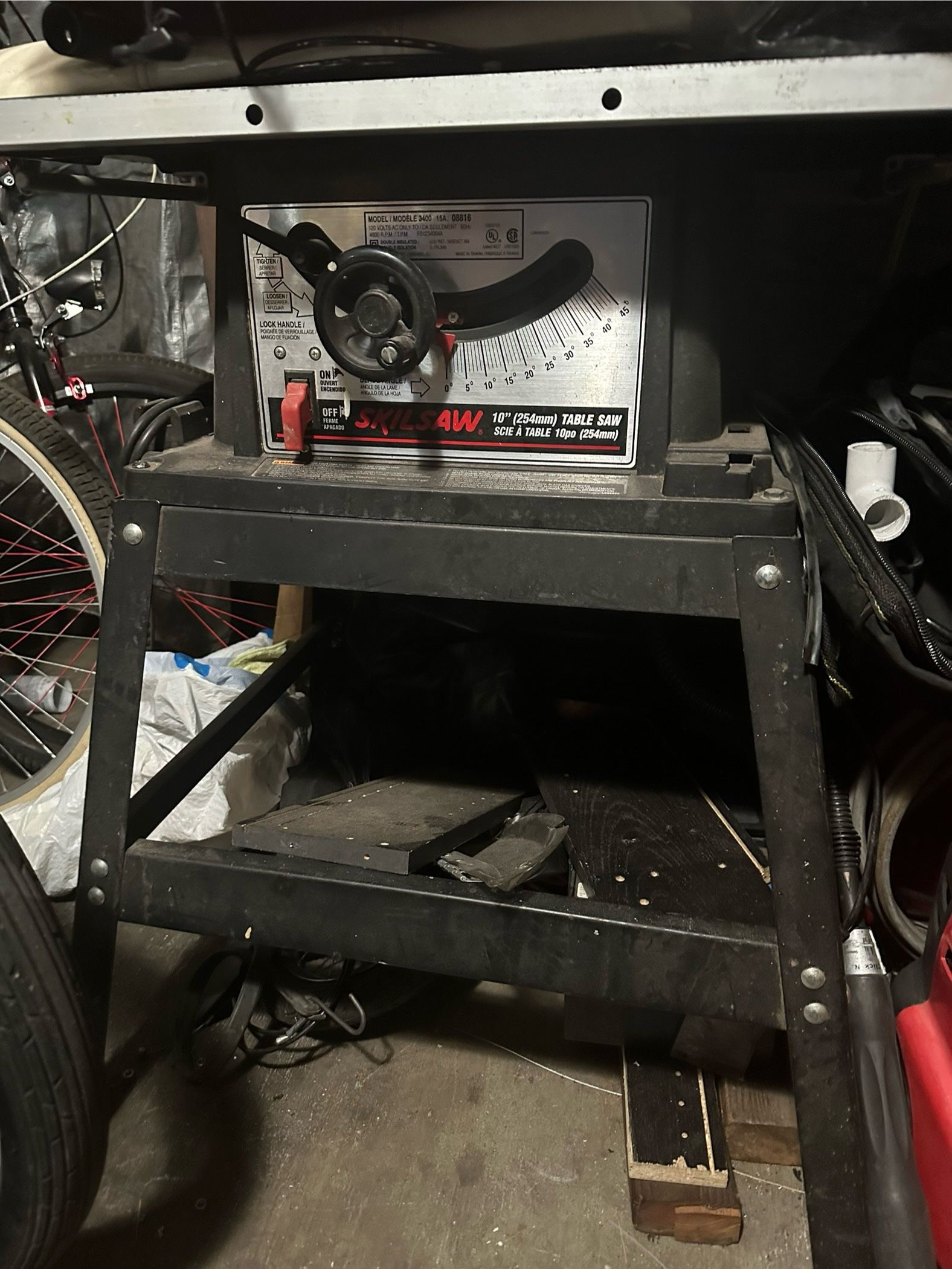 Skill Table Saw Toni Pressure Washer Compressor Ethernet Rj45 