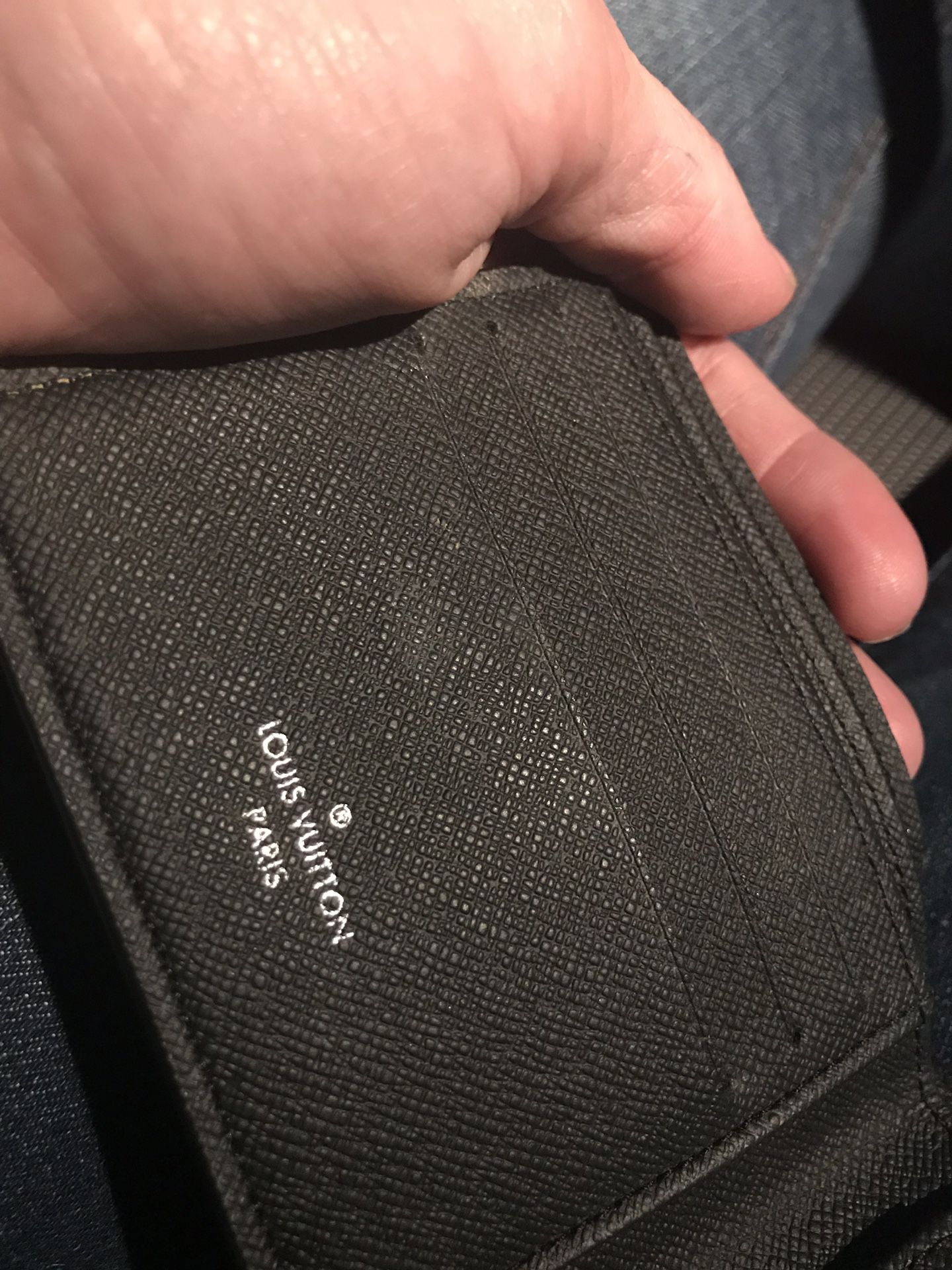 Authentic LOUIS VUITTON BiFold Men’s Wallet with Serial TM1990!! Inside for  Sale in Commerce Charter Township, MI - OfferUp