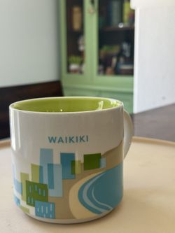 WAIKIKI Hawaii Starbucks You Are Here Coffee Mug