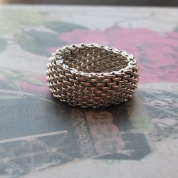 Tiffany And Co Ring Mesh Size 7