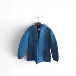 Haliteck women’s like new stretch lightweight puffer jacket Teal XX