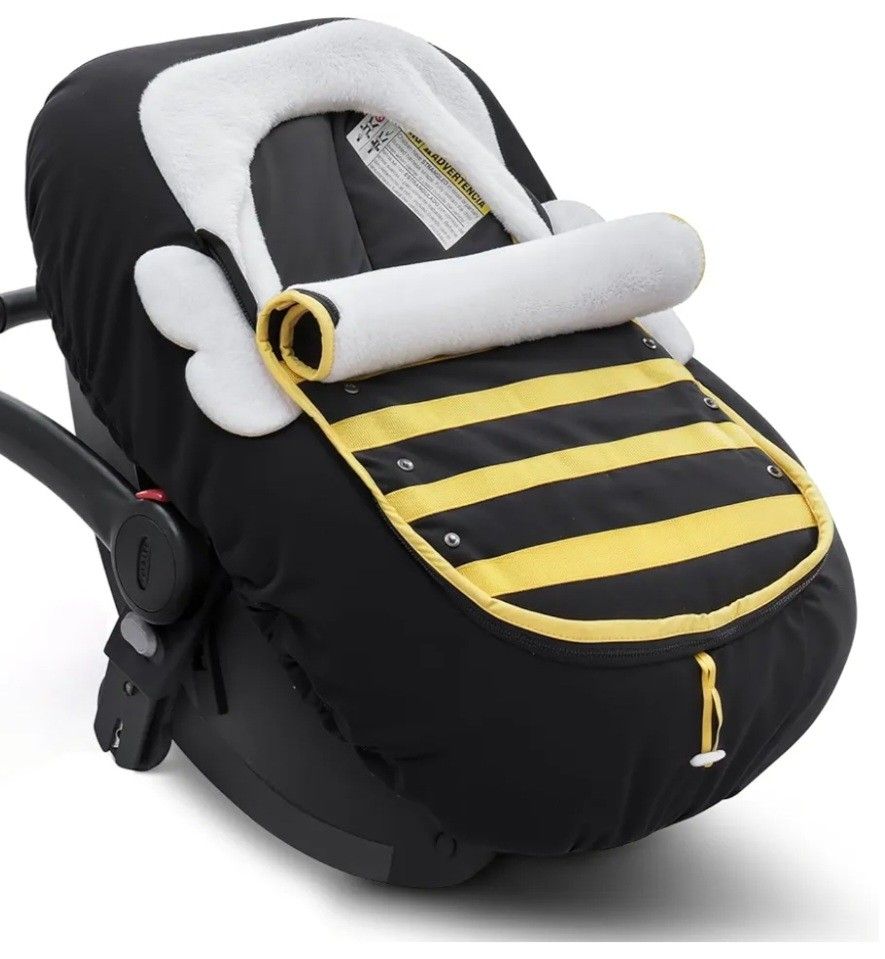 New Bumble Bee Baby Car Seat Cover