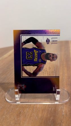LeBron James Algorithm Acetate SSP Multi Case Hit Lakers 2025/26 Signature Class