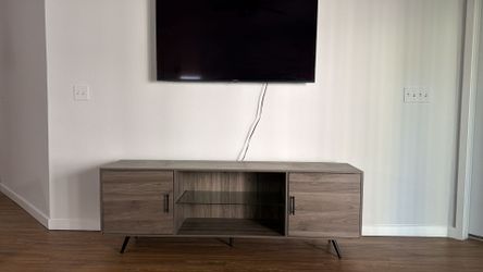 Modern TV. Stand.