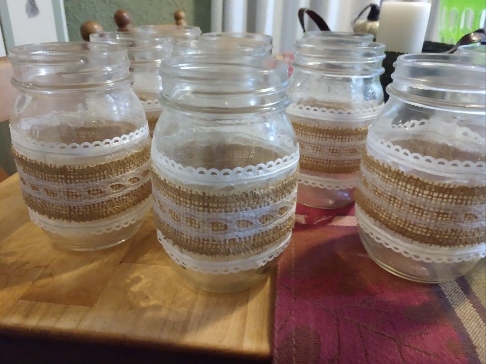 Decorative Smaller Jars/ Wedding