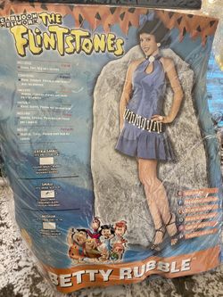 Flinestones Betty Costume Wig Included Small