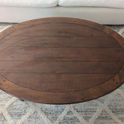 Solid wood coffee table