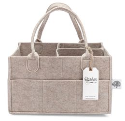 Parker Baby Co. Felt Diaper Caddy Organizer