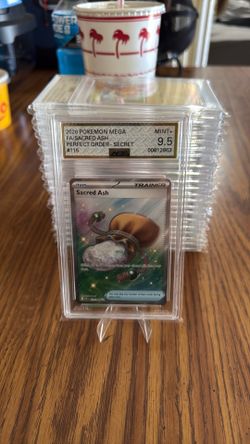 Full Art Sacred Ash Trainer AGS 9.5