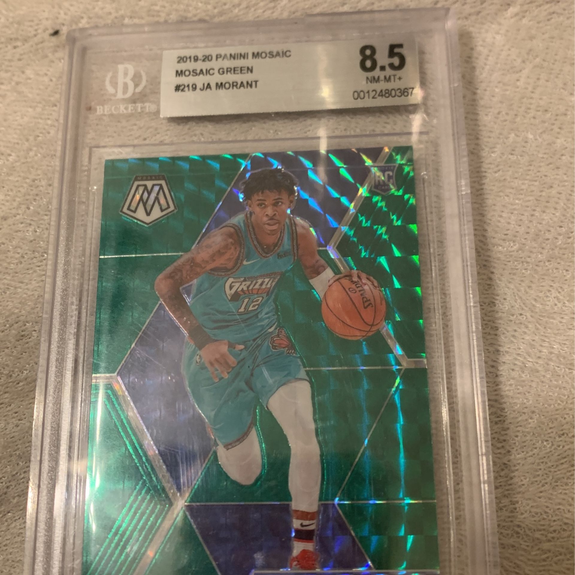 Ja Morant Green Mosaic