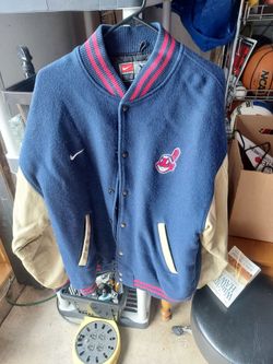 Nike Cleveland Indians Varsity Letterman Jacket