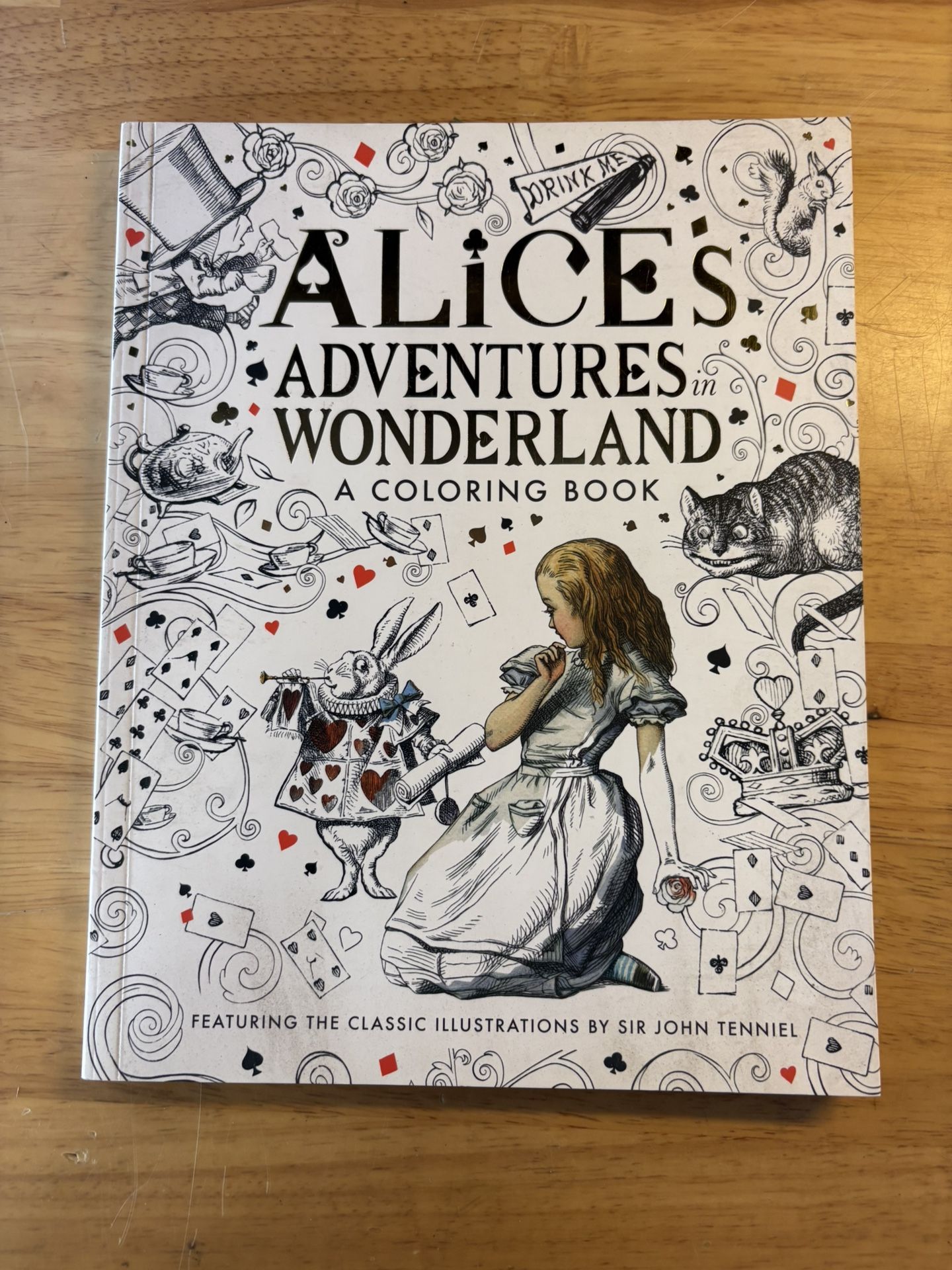 Disney Alice’s Adventures In Wonderland Story/Coloring Book