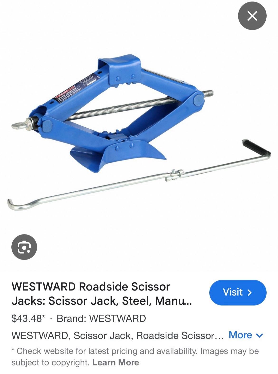 Westward Car Jack