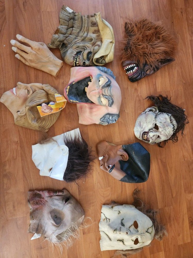 Halloween Masks All For 40 Firm