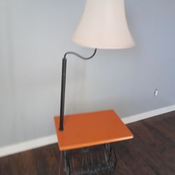 Lamp Table / Magazine Rack