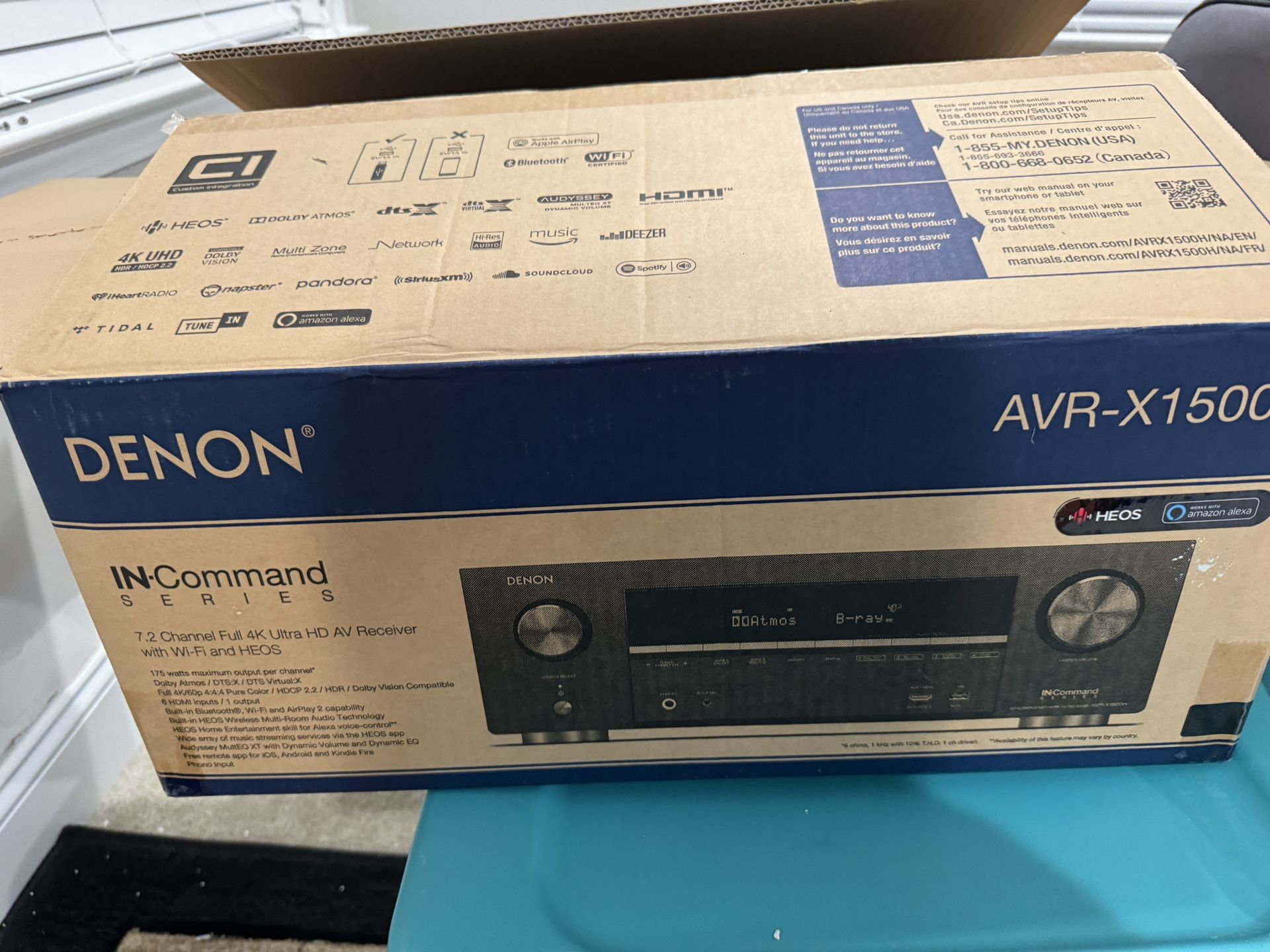 Denon Receiver (used Few Months )
