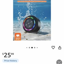 Waterproof Speaker, Use During Shower 