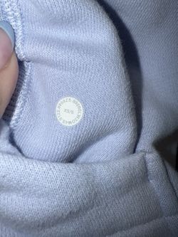 Half Zip Scuba/lululemon/pastel Blue 