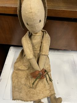 Vintage Primitive Bunny Rabbit