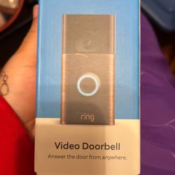 Previous Model Of Ring Security Doorbell 