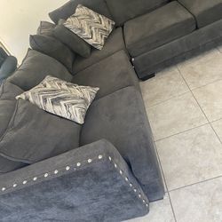 Gray  Sectional