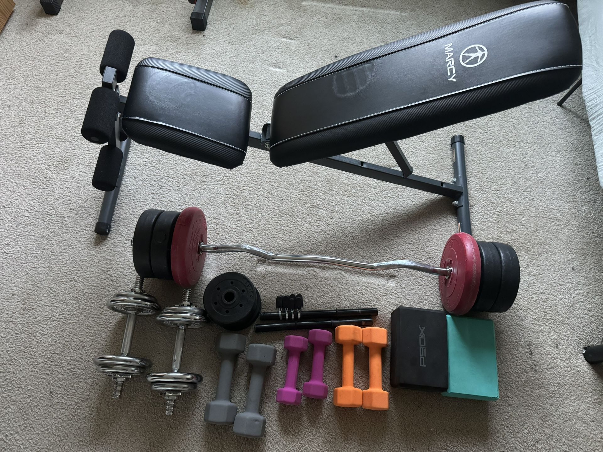 Bench And Dumbbells