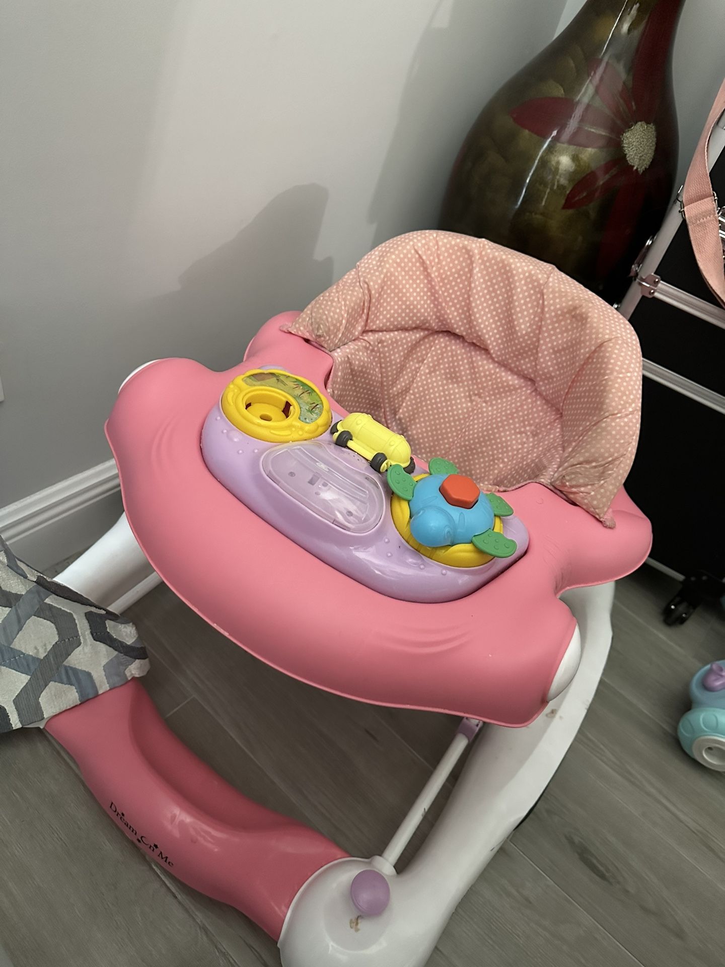 Pink Baby Walker
