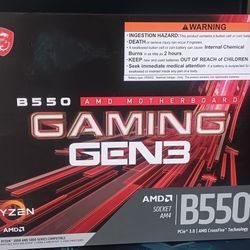 Msi  B550 AMD Motherboard 