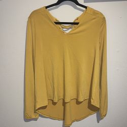Jennifer Lopez Long Sleeved Top Size M