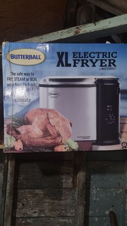 Electric turkey deep fryer