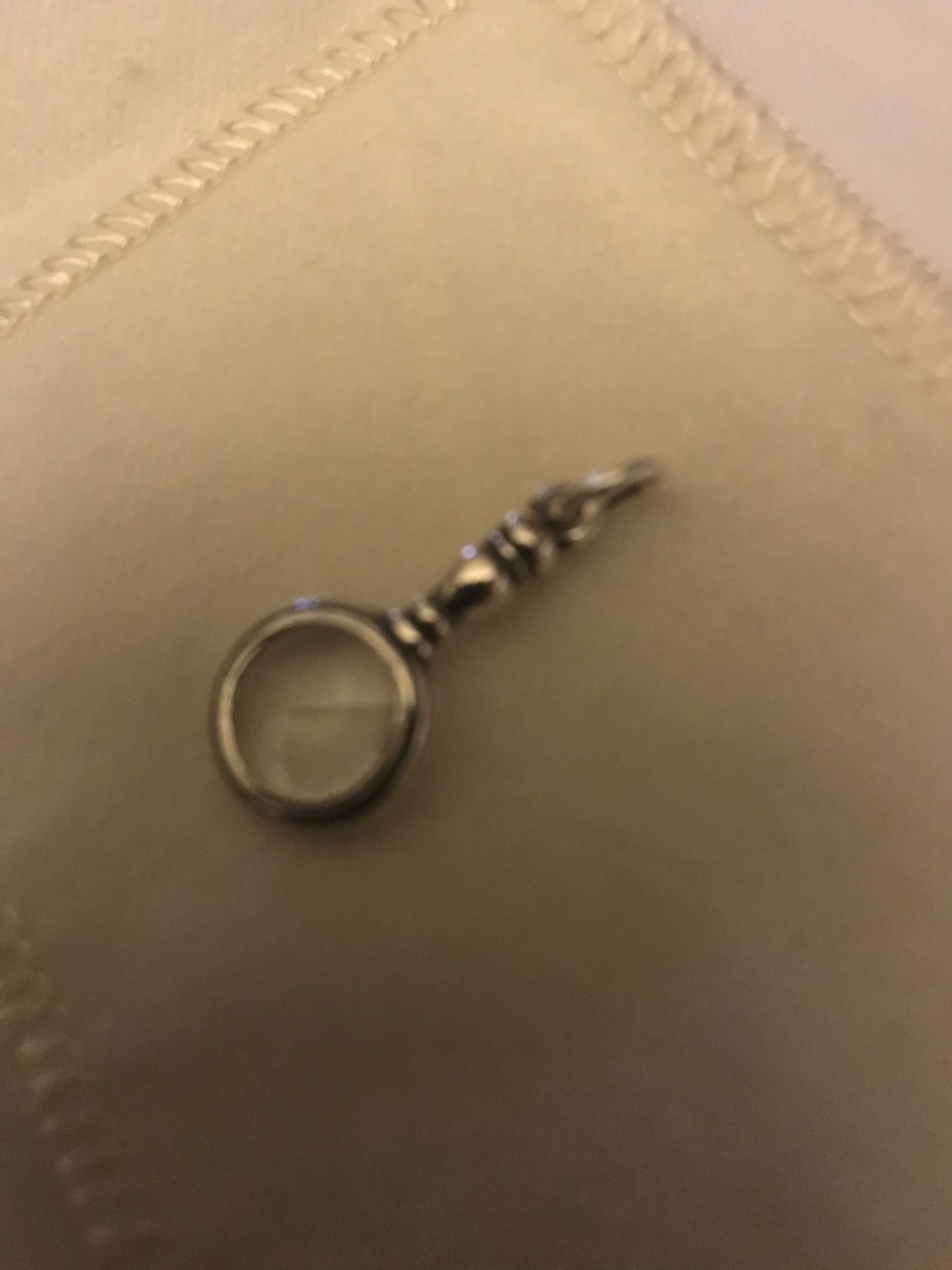 James avery magnifying glass deals charm