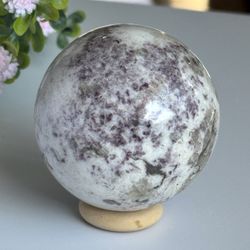 Lepidolite Sphere 💜