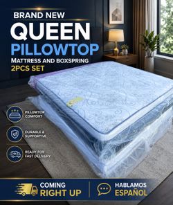 🟢NEW PILLOWTOP SET $219