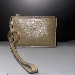 Green Michael Kors Wallet