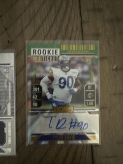 Tyler Davis Los Angeles Rams Auto