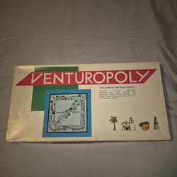 1986 Venturopoly Board Game