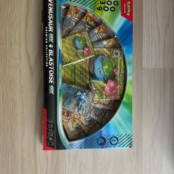 Venusaur Ex And Blastoise Ex Premium Collection