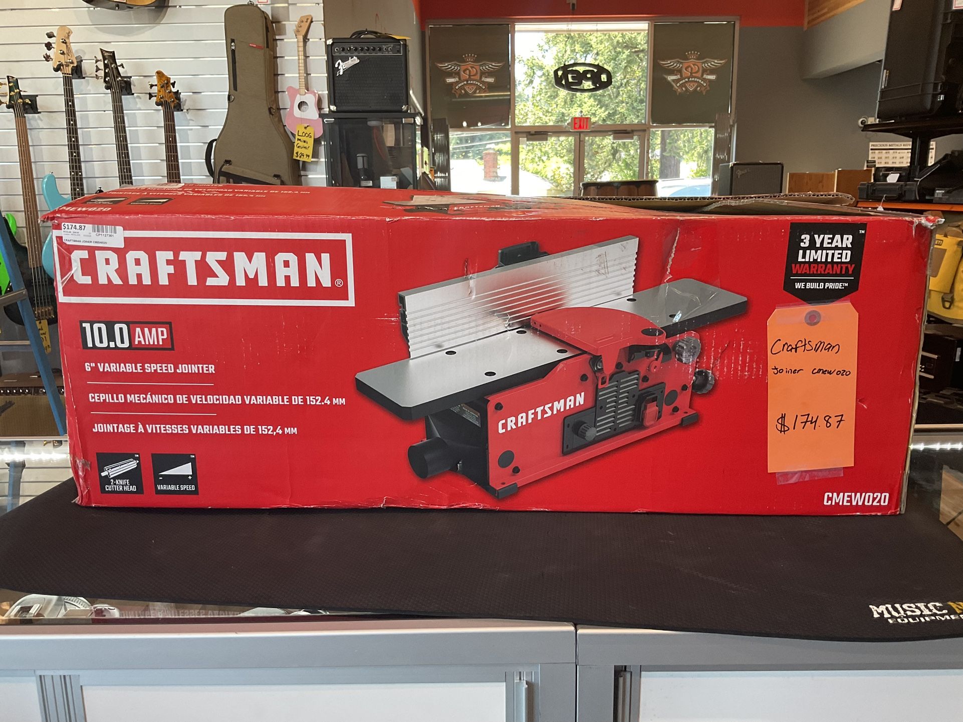 Crasftman Variable Speed Jointer