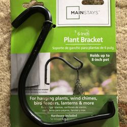 Mainstays 6” Plant Bracket Hook
