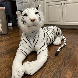 White Tiger Stuffed Animal