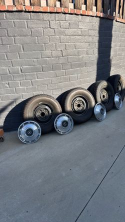 Rims and tires 14 inch Chevy