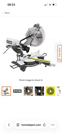 Ryobi 12” Sliding Miter Saw