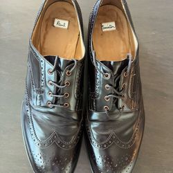 Paul Smith Oxblood Leather Brogues. Size 10