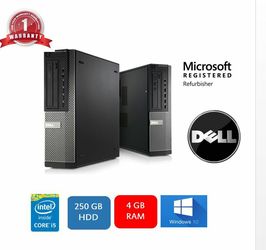 Dell optiplex 990 business class desktops i5 wind10