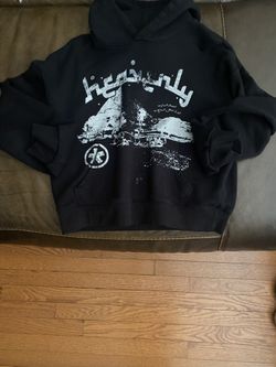 Black Graphic Hoodie