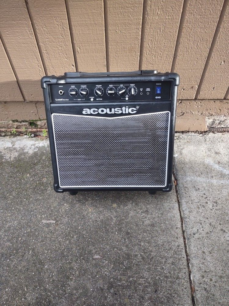 Acoustic Practicing Amplifier